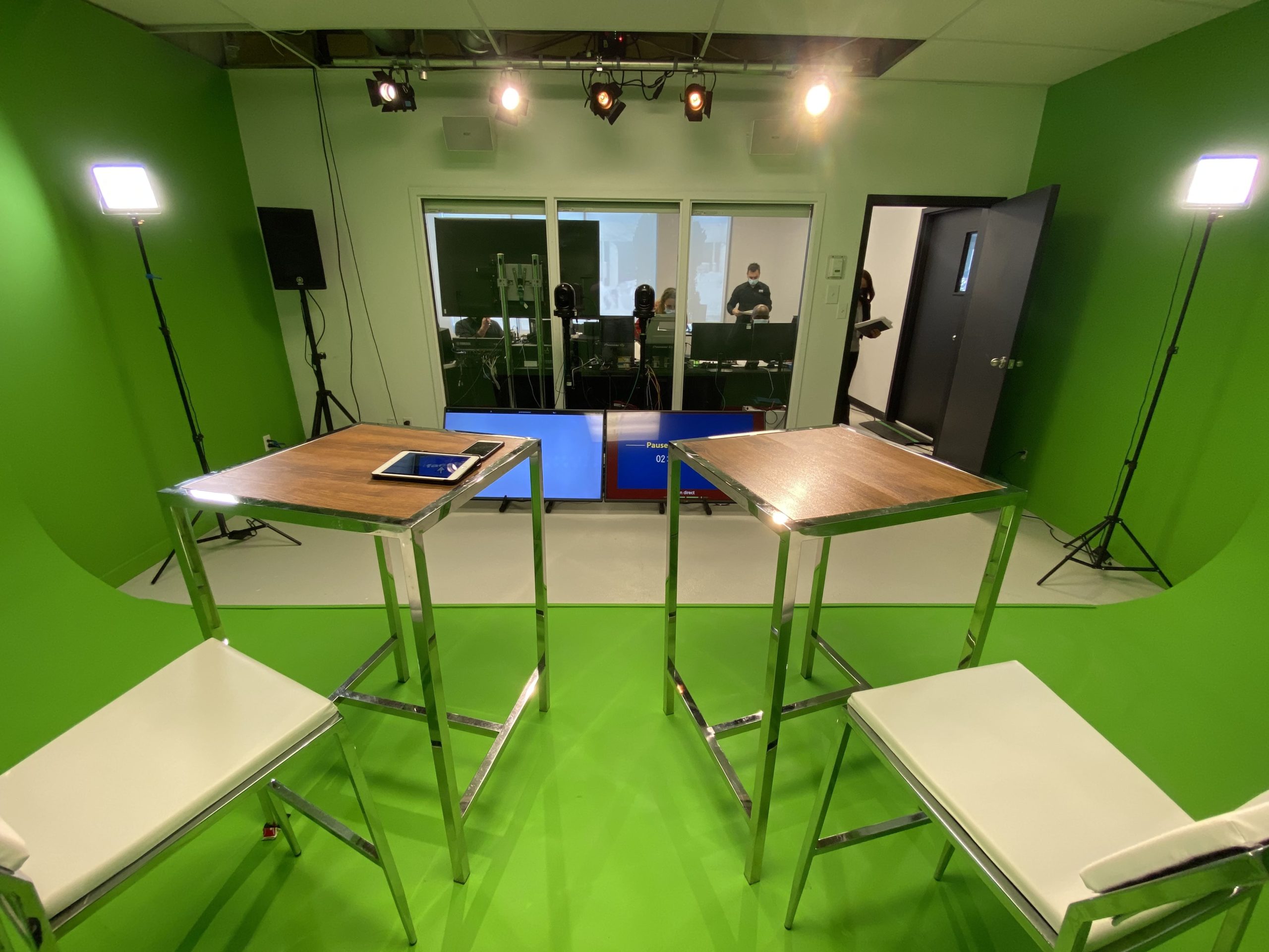 view of the green studio min